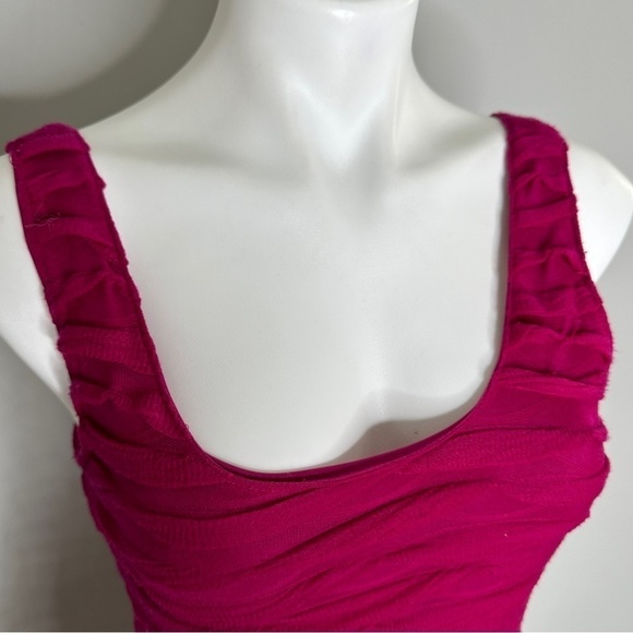 Forever 21 pink layered body con dress small - Picture 4 of 7